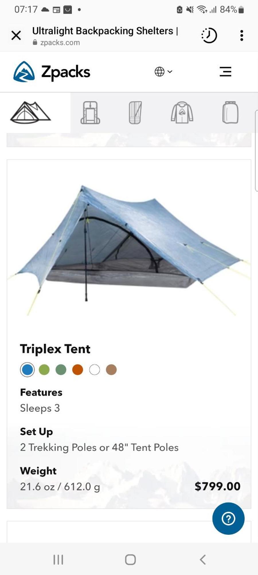 Tenda de luxo Dalcahue